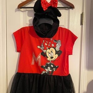 NWT Disney Hooded Minnie Mouse Dress